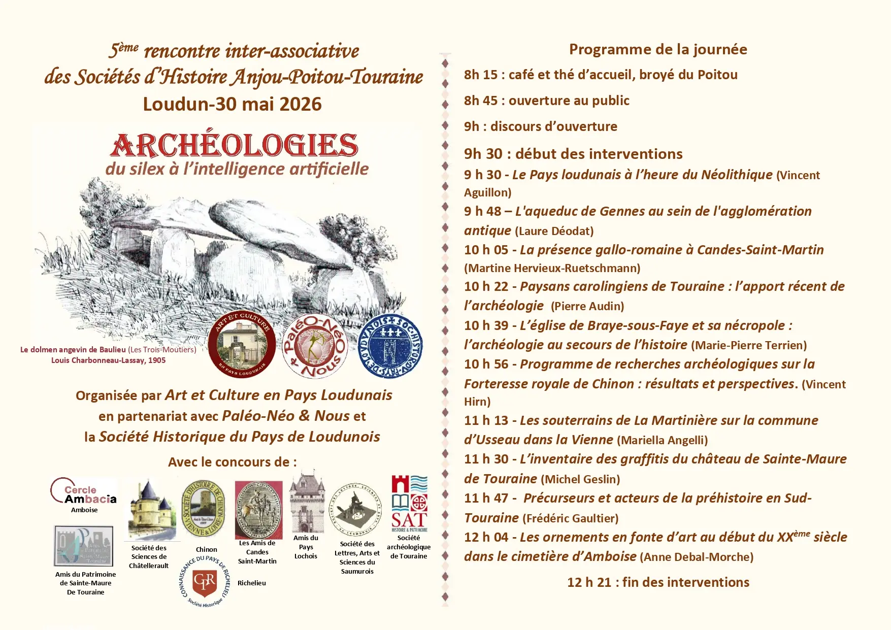 Présentation 5ème rencontres Loudun